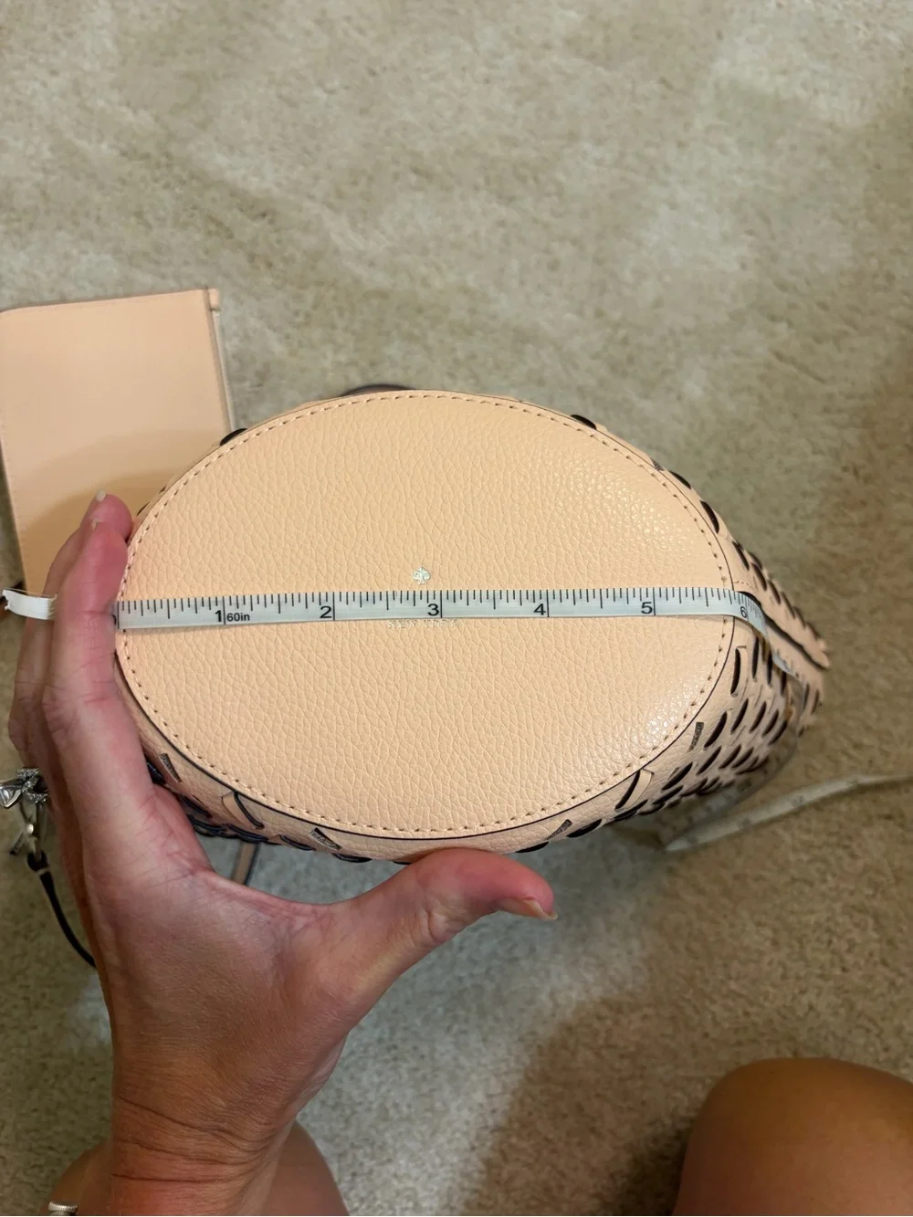 kate spade Dahlia Tote Bag in Crisp Peach NWT MSRP $399